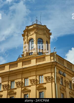 Minsk, weißrussische.stalinistische Empire-Stil. Stockfoto