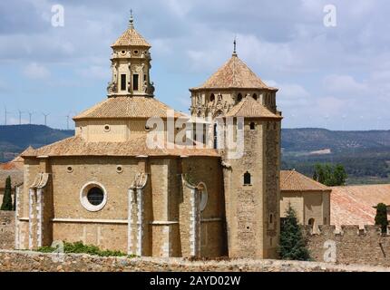 Das Kloster Santa Maria de Poblet, Spanien Stockfoto