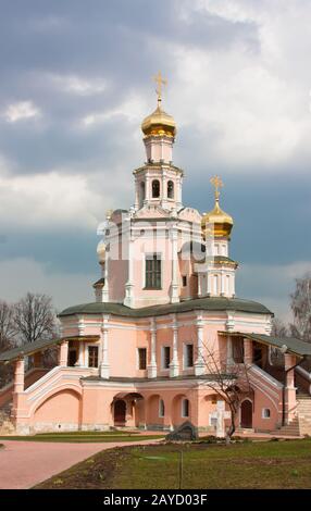 Die Kirche von Boris und Gleb in Zyuzino, Moskau, Russland Stockfoto