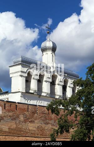 Die St.-Sophien-Kathedrale, Veliky-Nowgorod Stockfoto