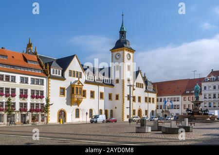 Freiberger Rathaus, Deutschland Stockfoto