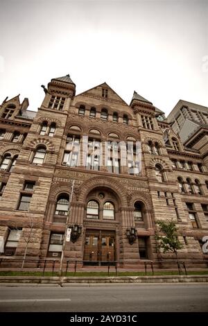 Altes Rathaus Toronto Stockfoto