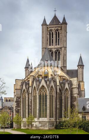 Sankt-Nikolaus-Kirche, Gent, Belgien Stockfoto