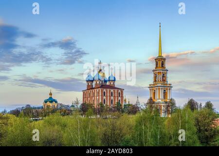 Blick auf den Ryazan-Kreml, Russland Stockfoto