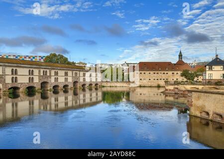 Barrage Vauban, Straßburg Stockfoto