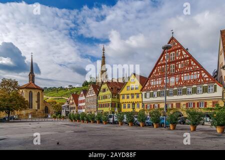 Marktplatz, Esslingen am Neckar, Deutschland Stockfoto