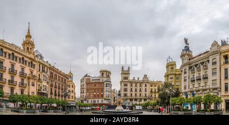 Plaza de Las Tendillas, Cordoba, Spanien Stockfoto