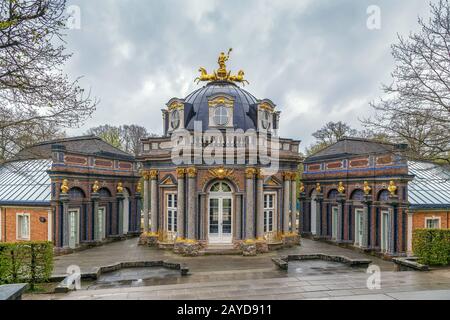 Neues Schloss in der Einsiedelei, Bayreuth, Deutschland Stockfoto