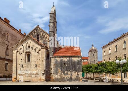 Kirche Johannes des Täufers in Trogir, Kroatien Stockfoto