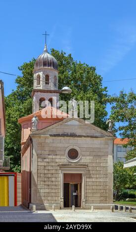 Kirche der Muttergottes der Gesundheit, Zadar, Kroatien Stockfoto