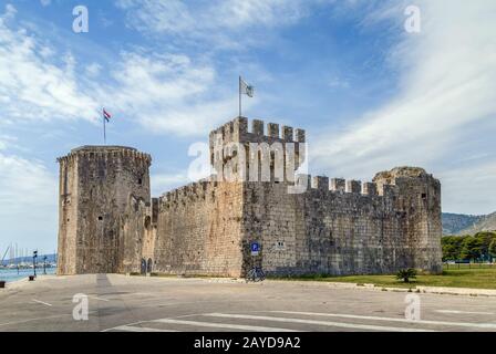 Burg Kamerlengo, Trogir, Kroatien Stockfoto