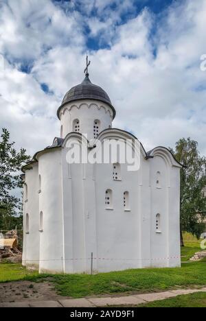 St. George's Church, Staraya Ladoga, Russland Stockfoto