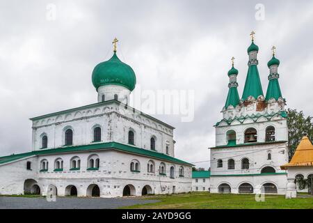 Alexander-Virsky-Kloster, Russland Stockfoto