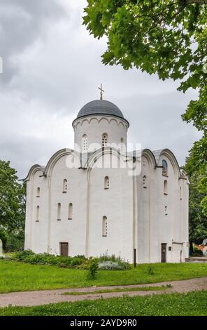 Mariä-Himmelfahrt-Kathedrale, Staraya Ladoga, Russland Stockfoto