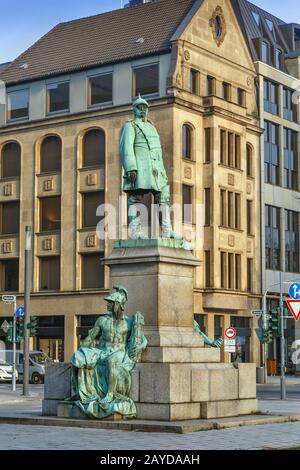 Denkmal von Otto, Düsseldorf, Deutschland Stockfoto