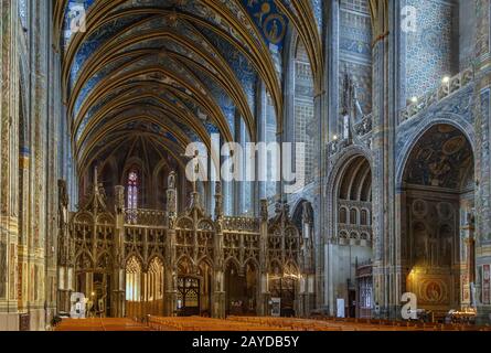 Albi Kathedrale, Frankreich Stockfoto