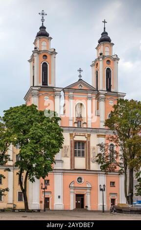 Kirche von Str. Francis Xavier, Kaunas, Litauen Stockfoto