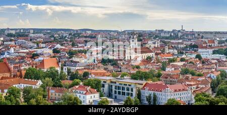 Anzeigen von Vilnius, Litauen Stockfoto