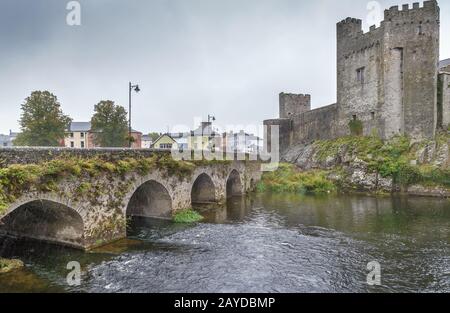 Brücke in der Stadt Cahir, Irland Stockfoto