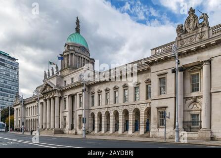 Custom House, Dublin, Irland Stockfoto