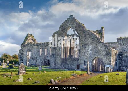 Athenry Abbey, Irland Stockfoto