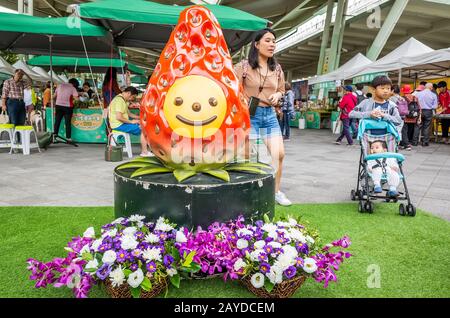 Holiday Famer's Market im taipei expo Park Stockfoto