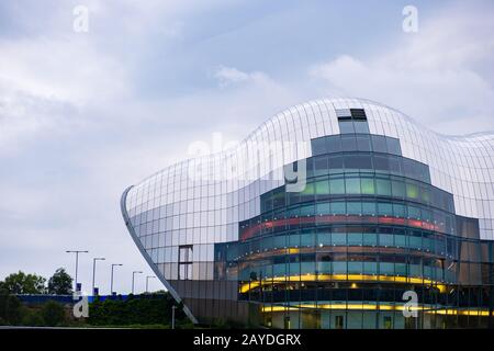 Sage Gateshead, ein Konzert-Veranstaltungsort für Gateshead und Newcastle Area, am Südufer des River Tyne Stockfoto