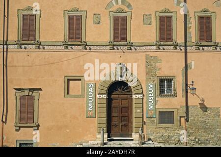 Museum in Arezzo Italien Stockfoto