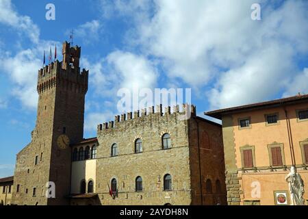 Arezzo in Italien Stockfoto