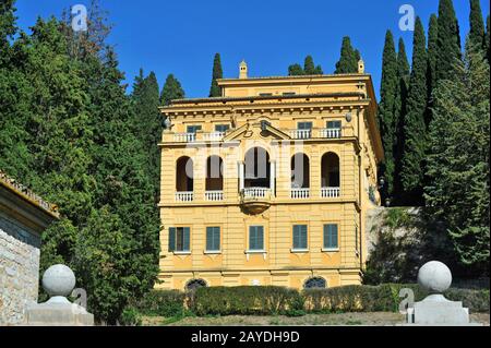 Villa Fidelia o Costanzii in Spello Italien Stockfoto