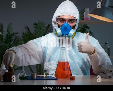 Die Medizin Droge Forscher im Labor arbeiten Stockfoto