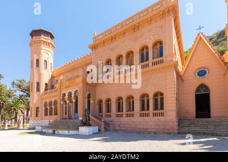 Eingang zum Schloss Sucre Bolivia Glorieta Stockfoto