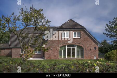 Haus in der Falshoeft Schleswig-Holstein Stockfoto