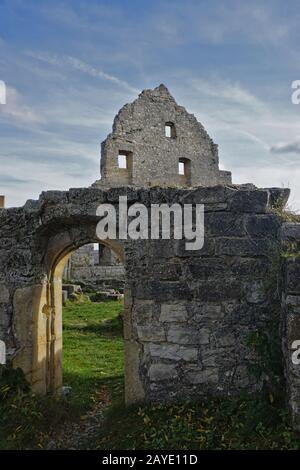 schloss Hohenurach bei Bad Urach, Schwäbische Alb Stockfoto