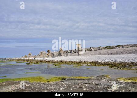 Rauks bei Langhammars Stockfoto