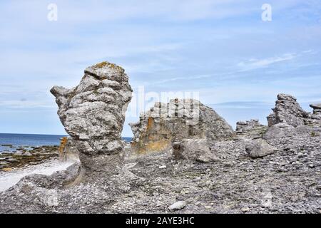Rauks bei Langhammars Stockfoto