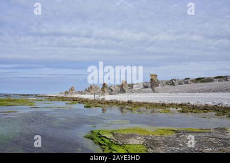 Rauks bei Langhammars Stockfoto