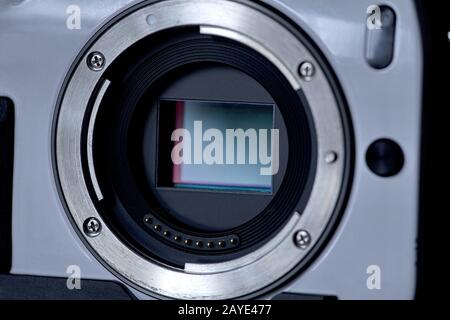 Digitalkamera Sensor Stockfoto
