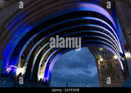 Tower Bridge, London, Großbritannien Stockfoto