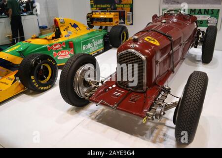 Alfa Romeo Tipo B auf der London Classic Car Show, England, Großbritannien Stockfoto