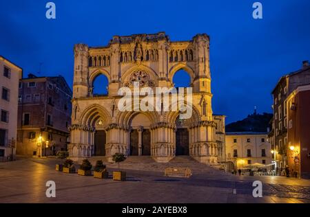 Santa Maria, San Julian Kathedrale von Cuenca, Spanien. Stockfoto