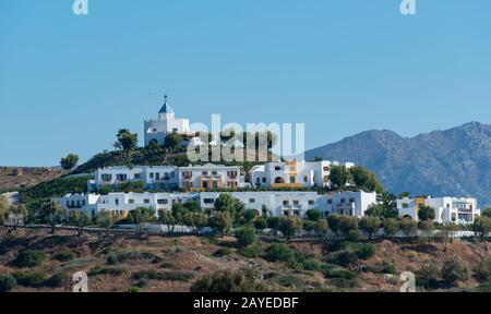 Architekturdetails der griechischen Häuser auf der Insel Kos Griechenland Stockfoto