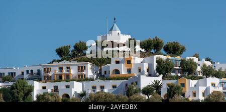 Architekturdetails der griechischen Häuser auf der Insel Kos Griechenland Stockfoto