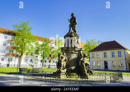 Denkmal Friedrich Wilhelm, Graf Brandenburg, Rathenow, Brandenburg, Deutschland Stockfoto