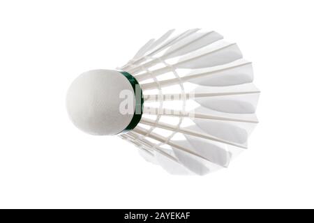 Feder badminton Federball Stockfoto