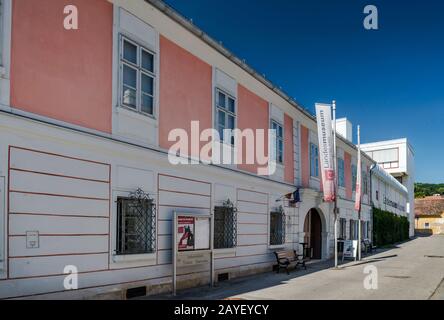 Landesmuseum im Jüdischen Viertel, Eisenstadt, dem burgenländischen Raum, Österreich, Mitteleuropa Stockfoto