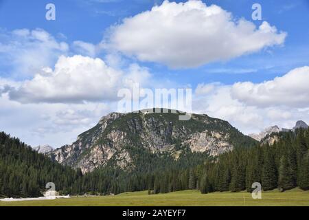 Nationalpark "Dolmiti Bellunesi" Stockfoto