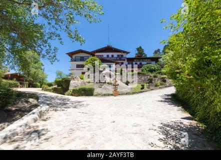 Argentinien Cordoba La Cumbrecita Hotel in der Natur Stockfoto