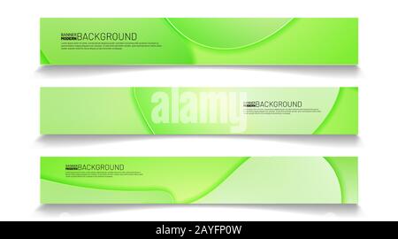 Abstrakte Vektorvorlage Webhintergrund. Rechteckige Fluidwelle Design Banner Stock Vektor