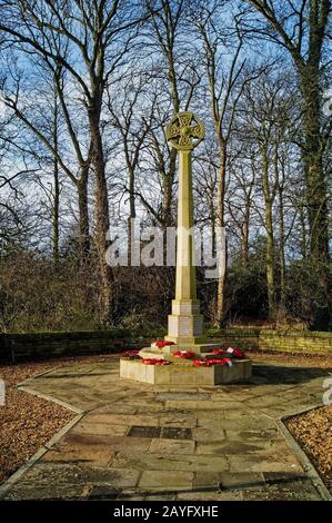 Großbritannien, South Yorkshire, Rotherham, Wentworth, war Memorial Stockfoto